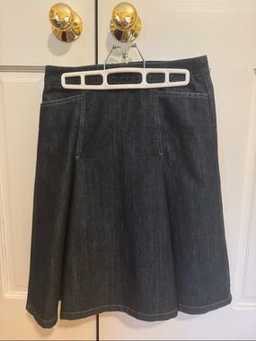 Ann Taylor denim skirt, size 0
